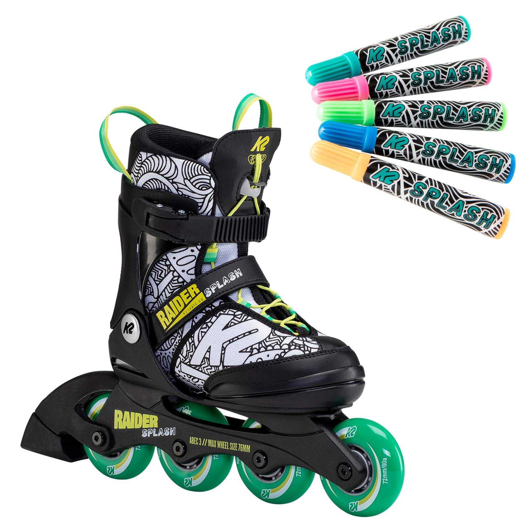 K2 Raider Splash, Multi Color, 11-2