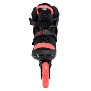 K2 Skate Womens Trio Lt 100 Inline Skates, Black_Coral, 7.5