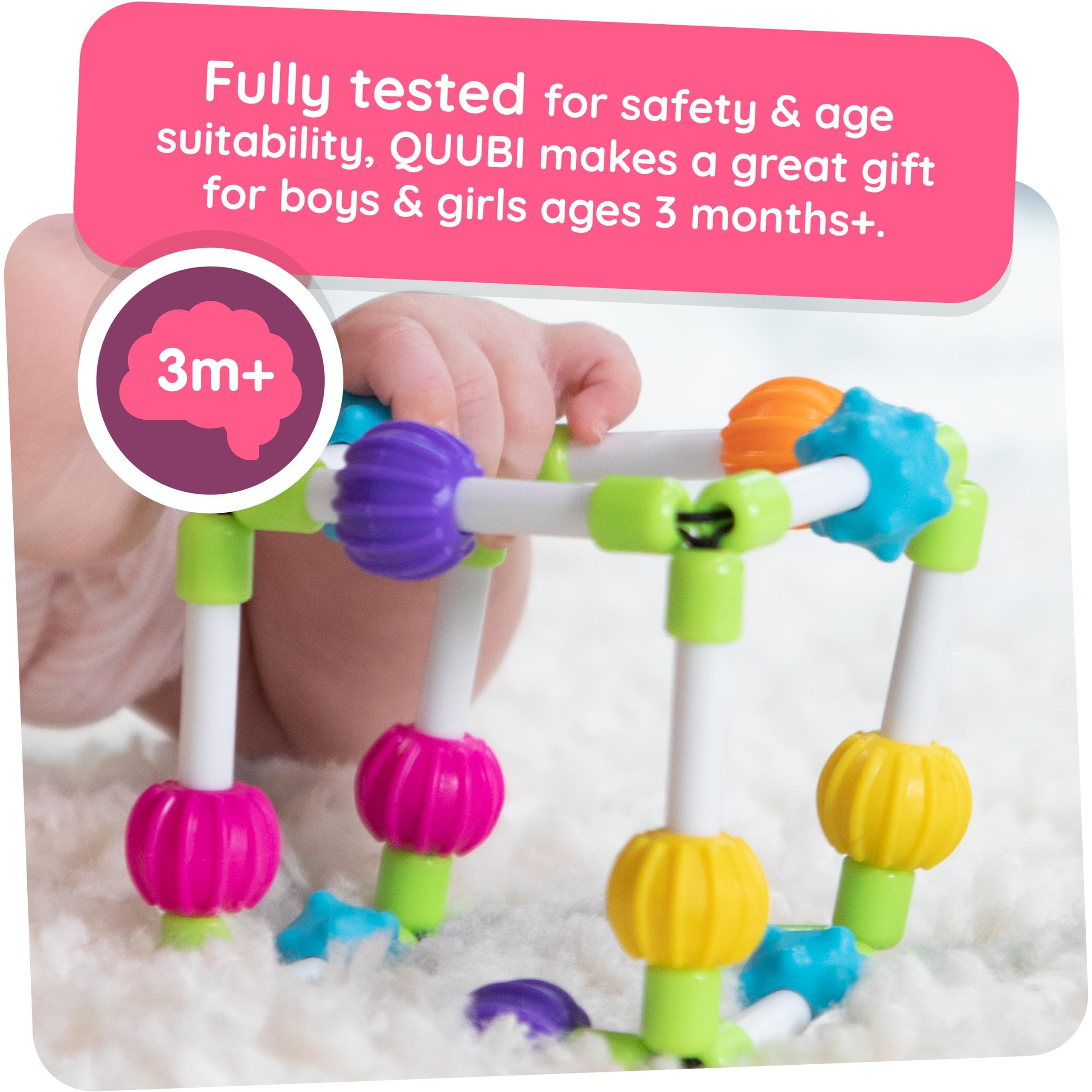 Fat Brain Toys Quubi Baby Toys & Gifts for Ages 1 to 2