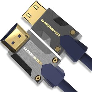 monster m-series 3000 certified premium 8k high speed hdmi cable - 2.1, 4k 120hz hdmi cable, 48 gbps - hdmi cables for apple tv, roku, smart tv, laptop, montior - 9.8 ft