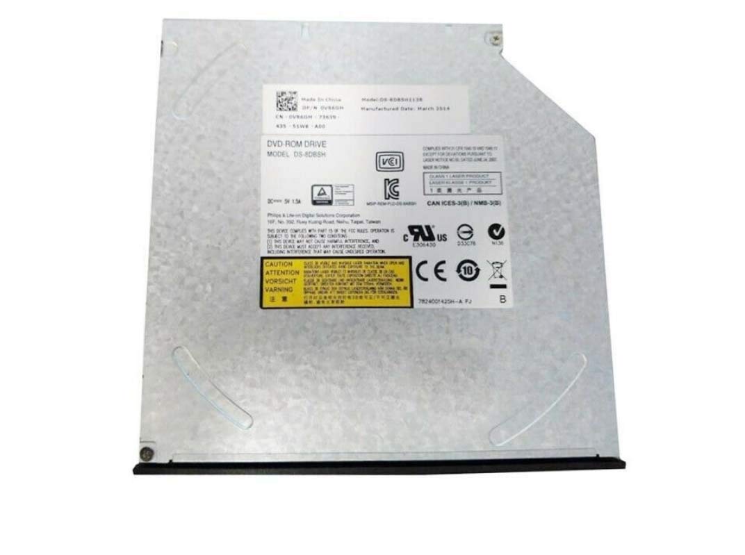 12.7mm CD DVD ROM Player Drive DS-8DBSH for Laptop Desktop