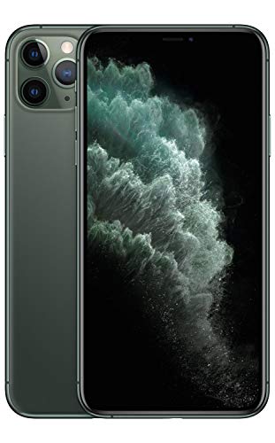 Apple iPhone 11 Pro Max, 64GB, Midnight Green - Unlocked (Renewed Premium)