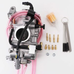 KIPA Carburetor For Yamaha WR250 WR250F YZ250F 2001-2013 FCR38 FCR 38mm Performance Flat side Carb Replace # 5XC-14101-G0-00