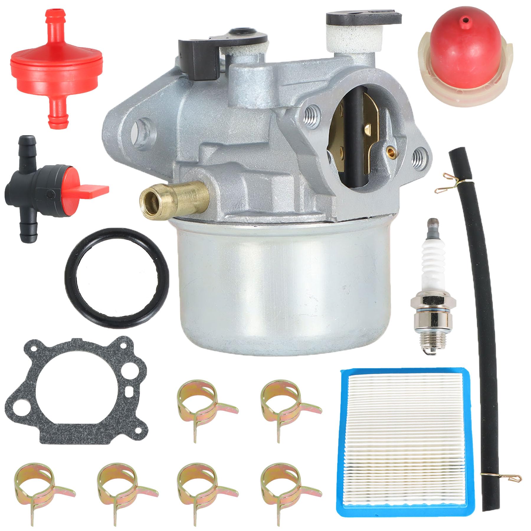 ALL-CARB 799866 Carburetor Replacement for 22" Replacement for Toro 6.5 6.75 7.0 7.25 HP Recycle Mower 190cc 796707 794304 790845 799871