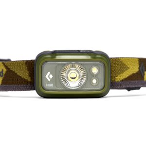 Black Diamond Equipment - Cosmo 300 Headlamp - Dark Olive, Battery Powered, Night Vision