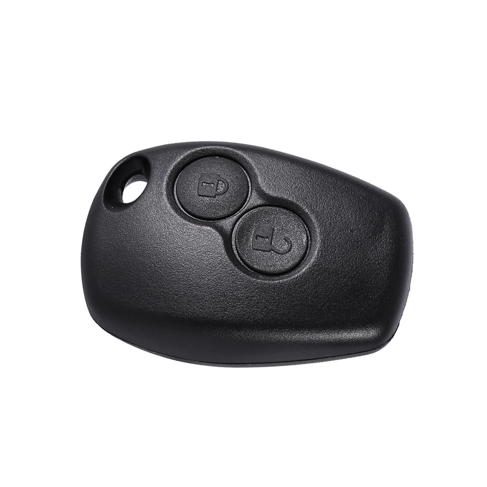 Qiilu 2 Button Key Fob for Renault Clio III 2006-2010 for Renault Kangoo II 2009-2012 for Reanult Master 2010- for Renault Modus Remote 2 Buttons Auto Car Key Fob Shell Cover Case Replacement