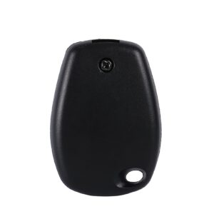 Qiilu 2 Button Key Fob for Renault Clio III 2006-2010 for Renault Kangoo II 2009-2012 for Reanult Master 2010- for Renault Modus Remote 2 Buttons Auto Car Key Fob Shell Cover Case Replacement