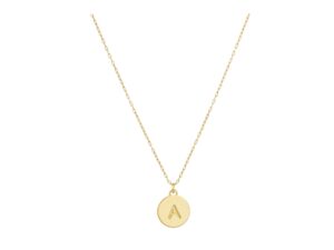 kate spade new york kate spade mini initial pendant a gold one size