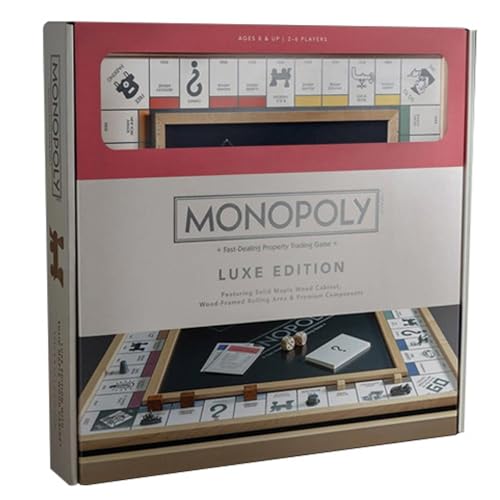 WS Game Company Monopoly Luxe Maple Edition