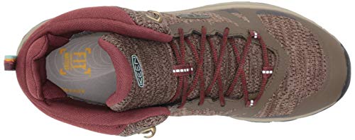 KEEN Womens Terradora 2 Waterproof Mid Height Hiking Boot, Canteen/Andorra, 9.5 US