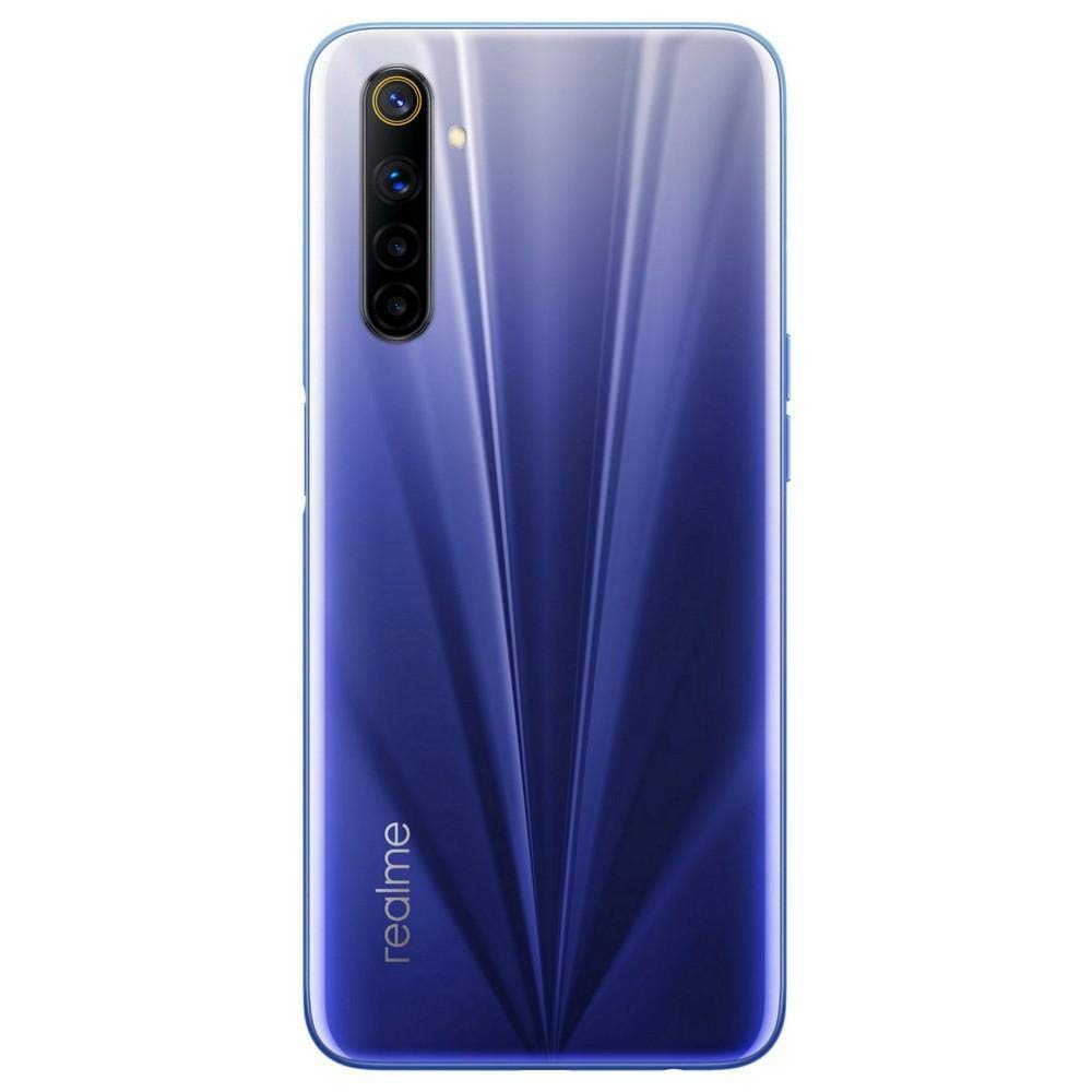 RealMe 6 128GB + 4GB RMX2001 6.5" Dual Sim 4G LTE Helio G970T Processor Quad Camera International Version -No Warranty (GSM Only, Not CDMA) (Comet Blue)