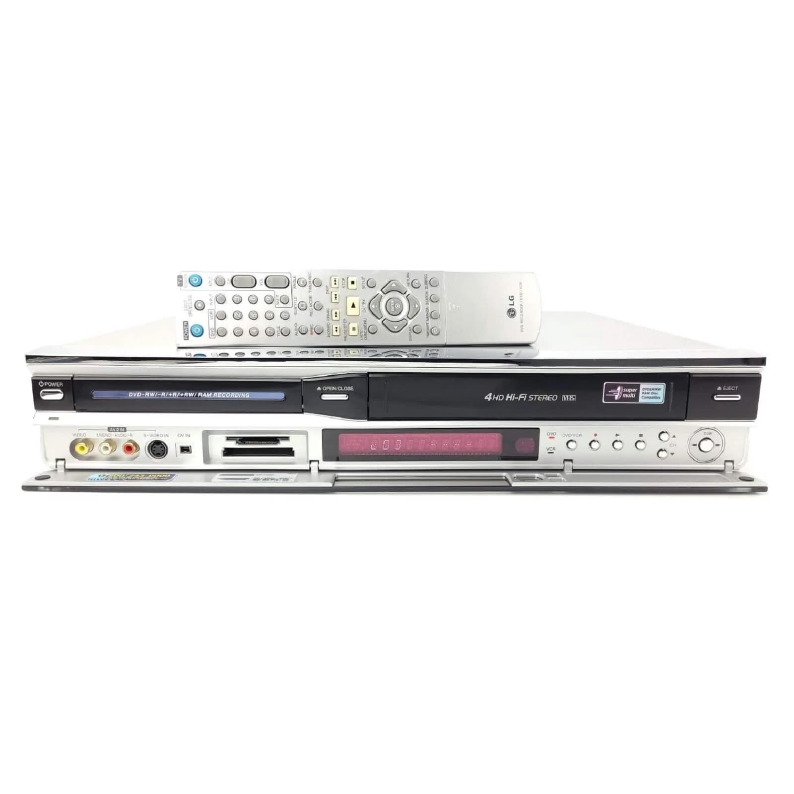 LG VHS to DVD Recorder VCR Combo w/ Remote, HDMI (Renewed)