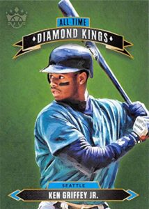 2020 diamond kings all-time diamond kings baseball #10 ken griffey jr. seattle mariners official mlb pa trading card from panini america