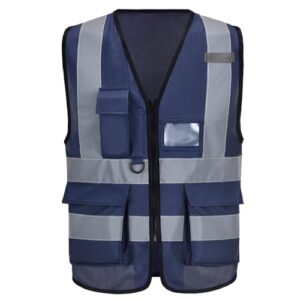 safety vest for women navy blue