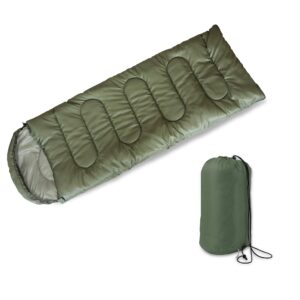 camping sleeping bag 3 seasons warm & cool weather lightweight waterproof for adults and kids perfect for camping hiking traveling indoor outdoor