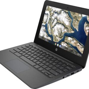 HP Newest Flagship Chromebook, 11.6" HD Screen, Intel Celeron Processor N3350, 4GB LPDDR2, 32GB eMMC, Online Class, Online Meeting, KKE 64GB MicroSD Card