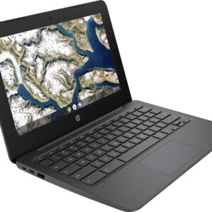 HP Newest Flagship Chromebook, 11.6" HD Screen, Intel Celeron Processor N3350, 4GB LPDDR2, 32GB eMMC, Online Class, Online Meeting, KKE 64GB MicroSD Card