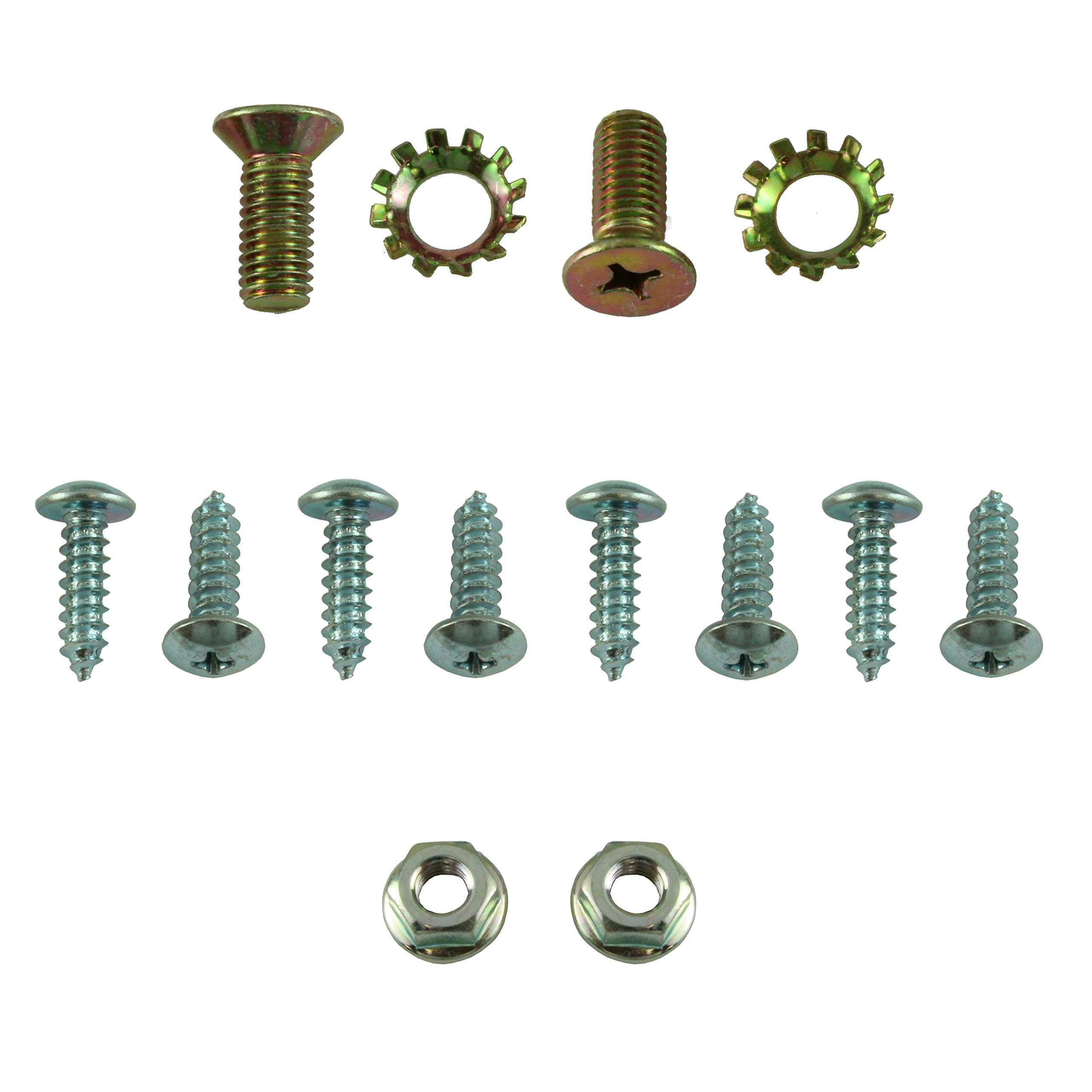 IAMAUTO 72958 Tailgate Hardware Rebuild Kit for 1999-2007 Ford Super Duty F250 F350 1997-2003 F150 Handle Cable Latch