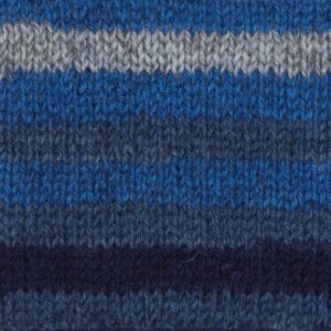 Patons Kroy Socks Yarn, 2-Pack, Sing'n The Blues Stripes