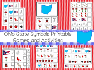 30 printable ohio state symbols themed games and activities