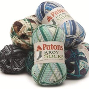 Patons Kroy Socks Yarn, 2-Pack, Woodsie