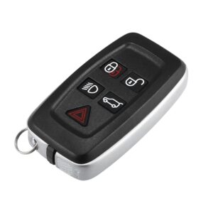 x autohaux car replacement key fob shell case black for land for rover 2010 2011 2012 2013 2014 2015