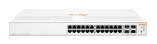 Aruba a Hewlett Packard Enterprise company HPE Networking Instant On Switch Series 1930 24-Port Gb Smart-Managed Layer 2+ Ethernet Switch | 24x 1G | 4X SFP+ | US Cord (JL682A#ABA)