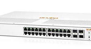 Aruba a Hewlett Packard Enterprise company HPE Networking Instant On Switch Series 1930 24-Port Gb Smart-Managed Layer 2+ Ethernet Switch | 24x 1G | 4X SFP+ | US Cord (JL682A#ABA)