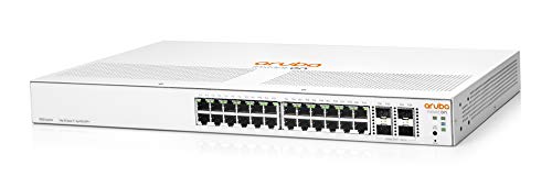 Aruba a Hewlett Packard Enterprise company HPE Networking Instant On Switch Series 1930 24-Port Gb Smart-Managed Layer 2+ Ethernet Switch | 24x 1G | 4X SFP+ | US Cord (JL682A#ABA)