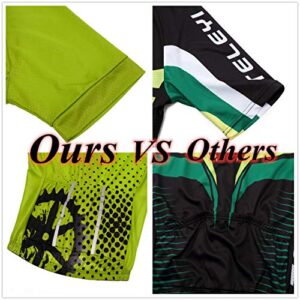 Cycling Jerseys Men Breathable Short Sleeve Biking Shirts for Man Mountain Bike Clothes Tops