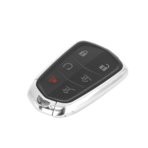 x autohaux new car keyless remote key fob shell case black hyq2ab for cadillac escalade 2015 2016 2017 2018
