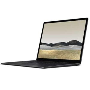 Microsoft Surface Laptop 3 13.5 Inch Touch-Screen 256GB SSD i5 8GB with Windows 10 Pro (WiFi, 1.2GHz Quad-Core i5) Black (Metal) PKU-00022