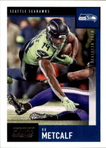 2020 score #319 dk metcalf seattle seahawks football card