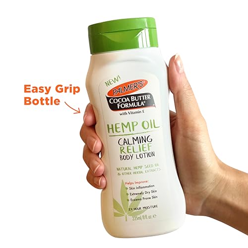 Palmer's Cocoa Butter Formula Hemp Oil Calming Relief Body Lotion, 8 Ounces