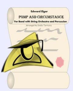 pomp and circumstance arranged for string orchestra & percussion - score & parts
