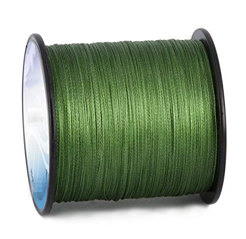 WellieSTR 3 Color 100% PE 4 Strands Braided Fishing Line - Each Color 500M(547 Yard) Premium Quality; Super Power; Cut Resistant - Gray/Yellow/Green