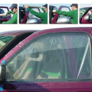 Single Roll Window Guard™ Crash Wrap Durable See-Thru Self-adhering (36" x 60')