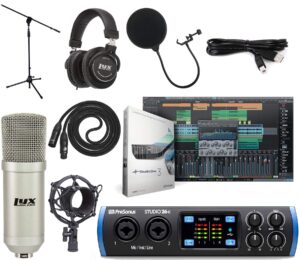 presonus studio 26c 2x4,192 khz usb audio/midi interface studio bundle with studio one artist software pack