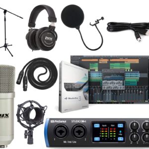 PreSonus Studio 26c 2x4,192 kHz USB Audio/MIDI Interface Studio Bundle with Studio One Artist Software Pack