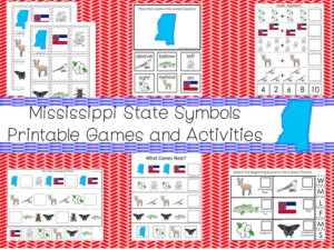 30 printable mississippi state symbols games and activities