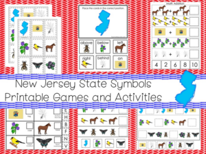 30 printable new jersey state symbols themed games and activities