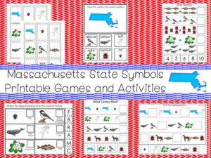 30 printable massachusetts state symbols themed games and activities