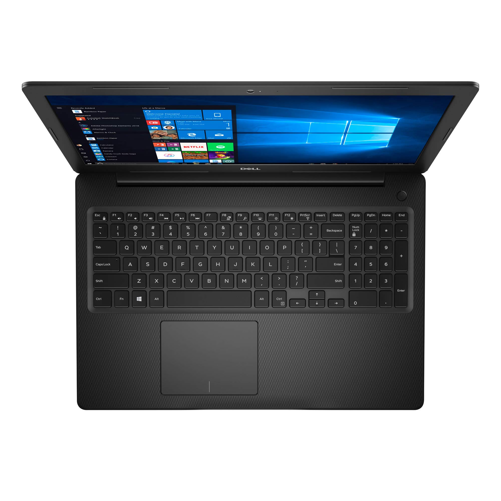 Dell 2023 Inspiron 15 3530 15.6" Touchscreen FHD Business Laptop Computer, 13th Gen Intel 10-Core i7-1355U up to 5.0GHz, 4GB DDR4 RAM, 128GB PCIe SSD, WiFi 6, Bluetooth, Carbon Black, Windows 11 Pro