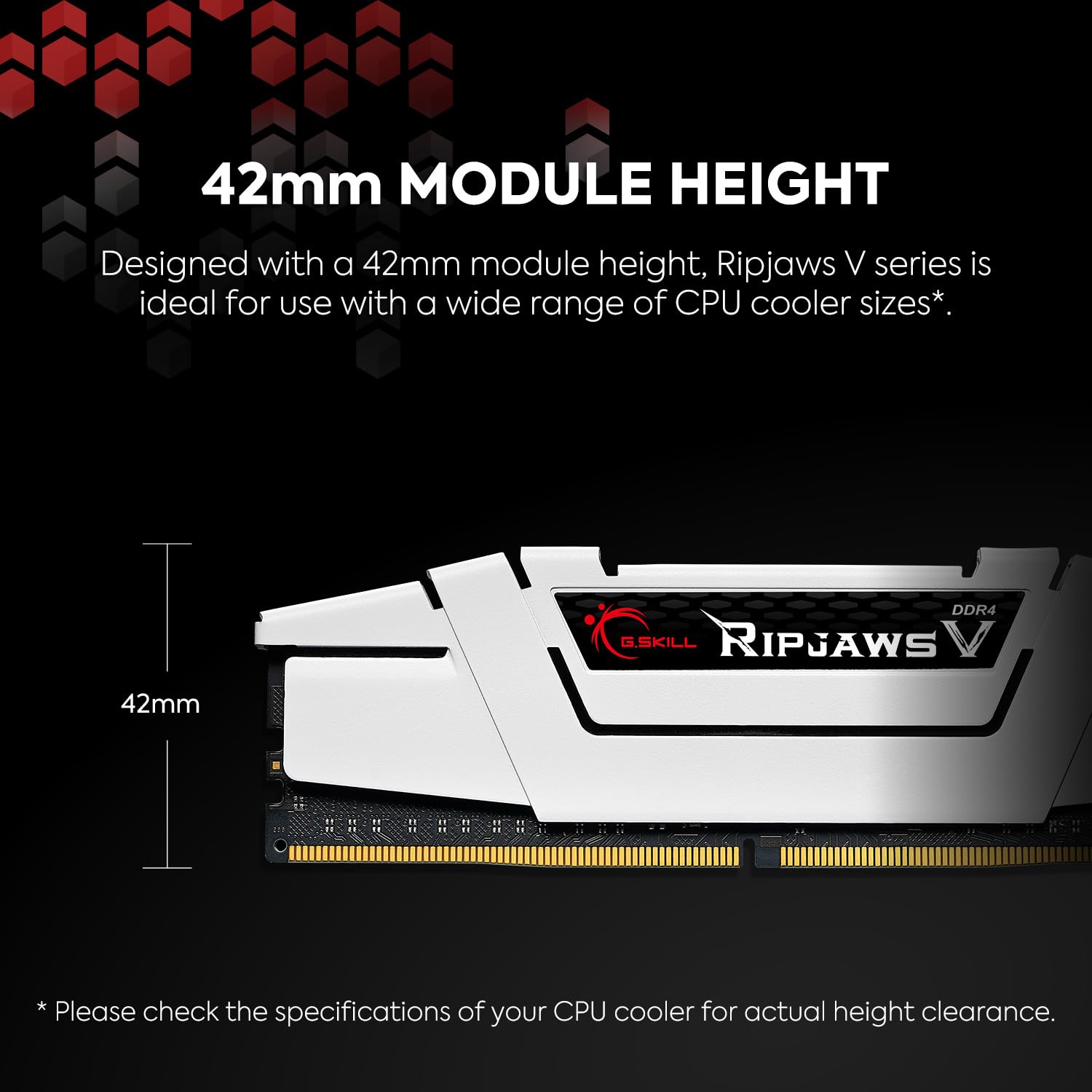 G.SKILL Ripjaws V Series (Intel XMP) DDR4 RAM 128GB (4x32GB) 3600MT/s CL18-22-22-42 1.35V Desktop Computer Memory UDIMM - Black (F4-3600C18Q-128GVK)