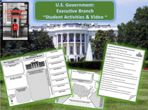 u.s. government: executive branch activities & video | distance learning
