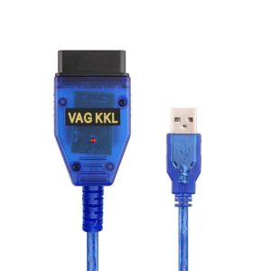 obdii scanner diagnostic cable for vw audi skoda seat volkswagen, support vag-com kkl 409.1, 16-pin car programming cable, obd ii adapter connector cable scan tool, for win xp/ win7 32bits only 1