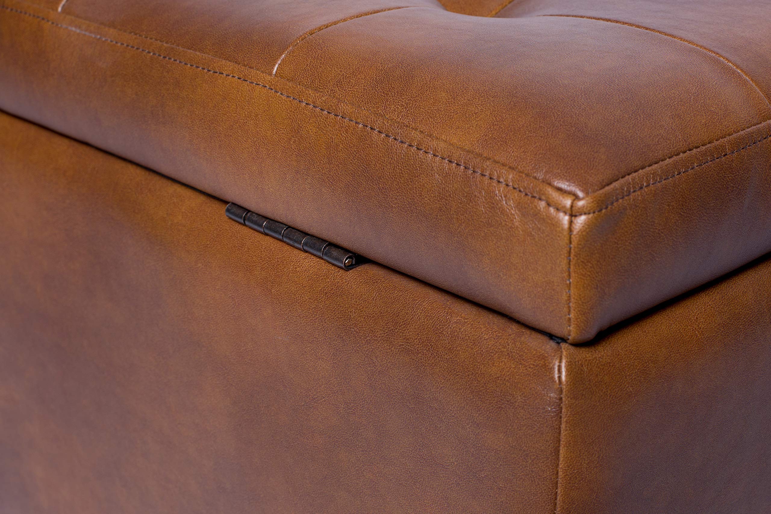 Sunpan Teegan Bench - Bravo Cognac