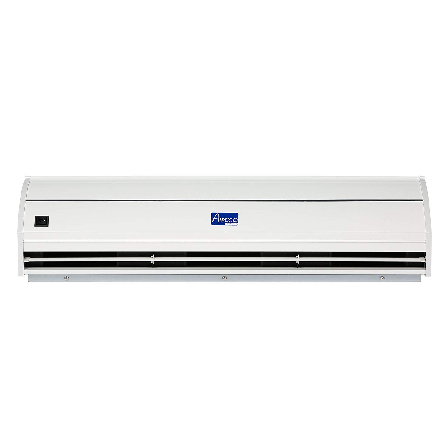 Awoco 72" Elegant 2 Speeds 1800CFM Commercial Indoor Air Curtain, CE Certified, 120V Unheated - Door Switch Included