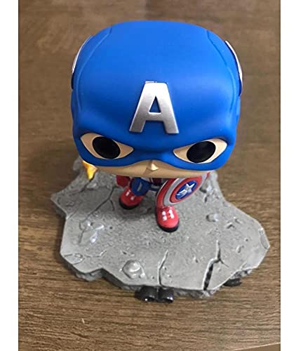 Funko Pop! Deluxe Marvel: Avengers Assemble Series - Captain America, Amazon Exclusive, Figure 6 of 6