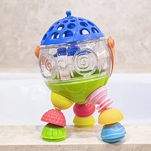 Lalaboom 3-in-1 Splash Ball And Educational Pop Beads Bath Toy - 12 Pieces - Ages 12 Months to 4 Years - BL510